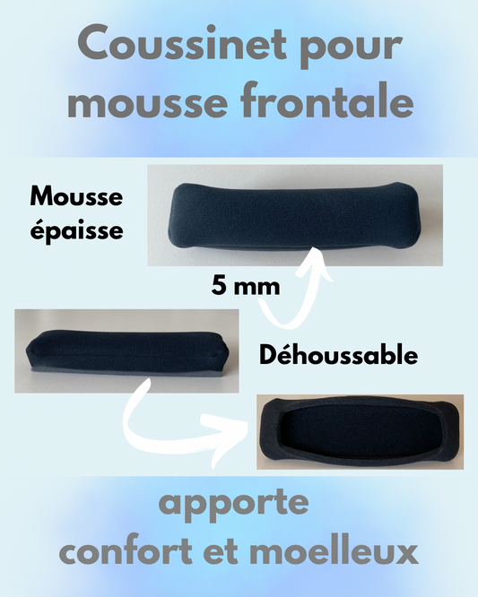 Coussinet extra confort pour mousse frontale à l'unité