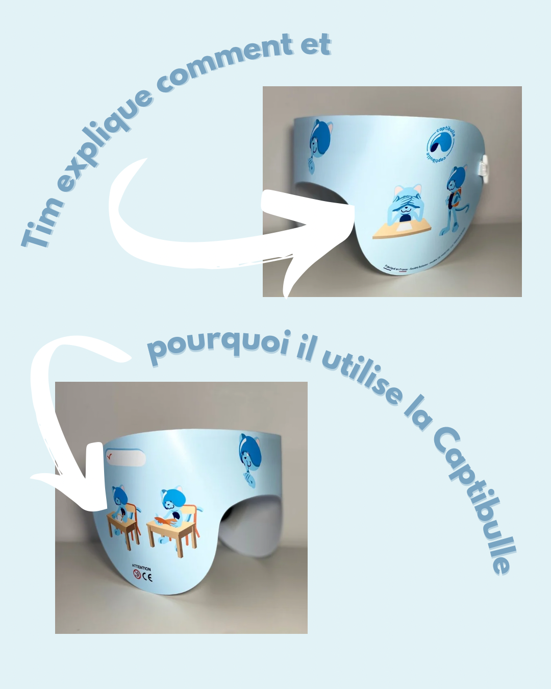 Lot de 3 Captibulles "Tim"