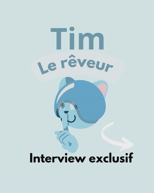 La mascotte Tim le rêveur explique l'utilité de la Captibulle aux enfants